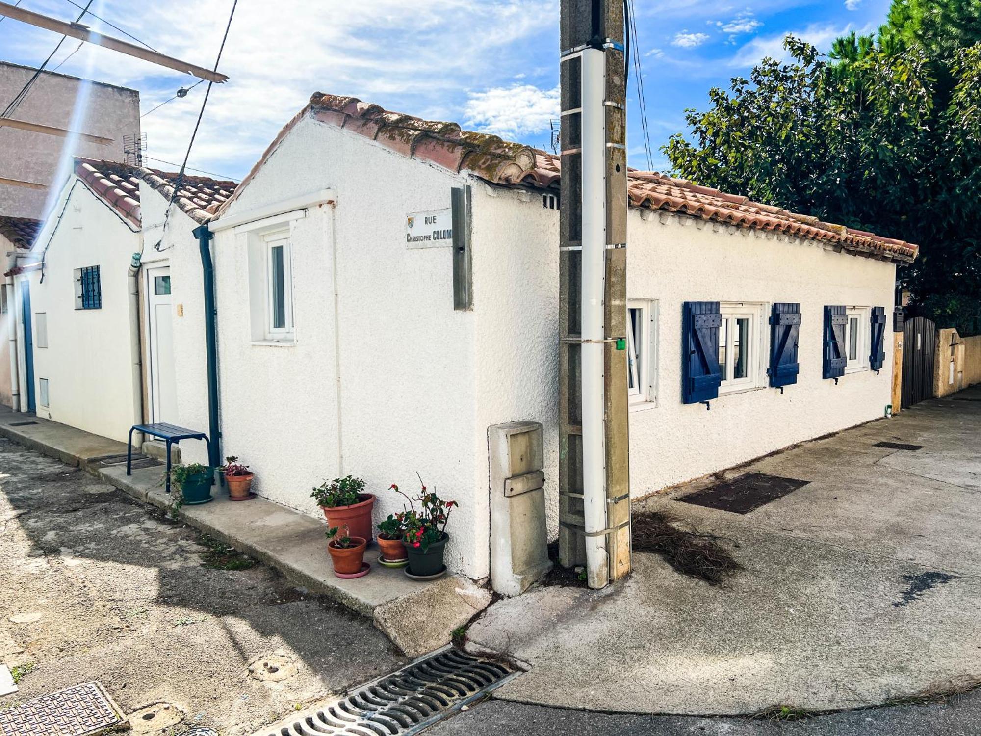 Maisonnette De Pecheur Chauffee Et Climatisee Port-la-Nouvelle Exteriér fotografie